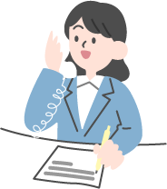 電話の内容を控えているスタッフ画像